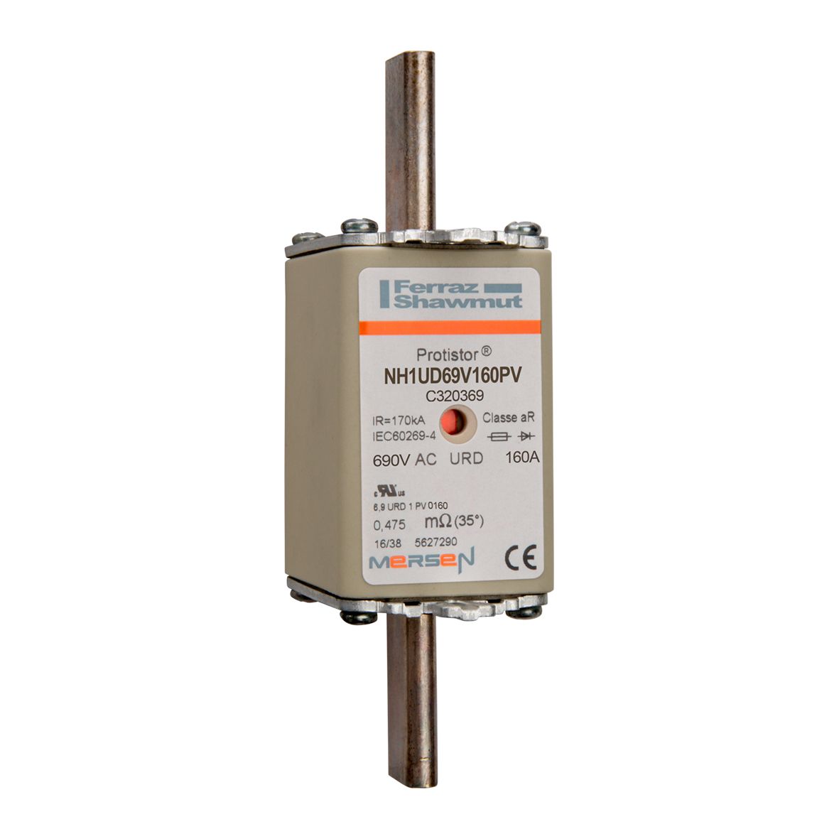 C320369 - Size 1 aR 690VAC aR 160 A 690VAC